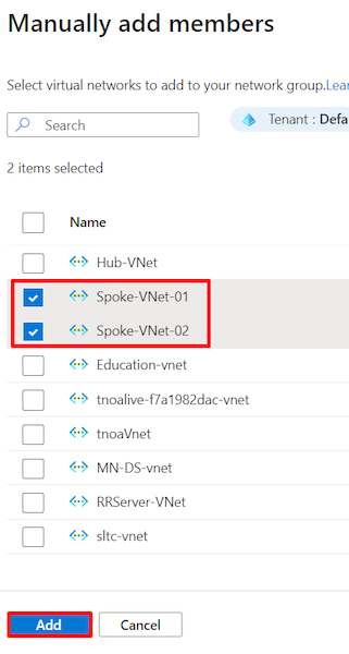 Manually add members